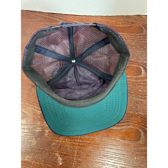 Vintage Transcontinental Gas Pipe Line Corp Trucker Hat Snapback Blue Cap X3 - Picture 3 of 3